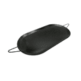 thumbnail image 1 of Comal Ovalado Porcelanizado Negro 43cm, Cubierta de Peltre antiadherente, 1 of 4