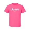thumbnail image 2 of Wild Bobby Chosen 1 Peter 2:9 Inspirational/Christian Men Graphic Tee, Neon Pink, Medium, 2 of 5