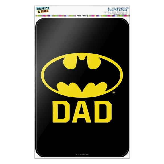 Batman Bat Dad Shield Logo Home Business Office Sign