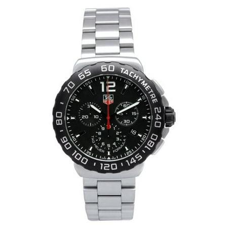 Tag Heuer Men's Formula 1 Stainless Steel Black Dial