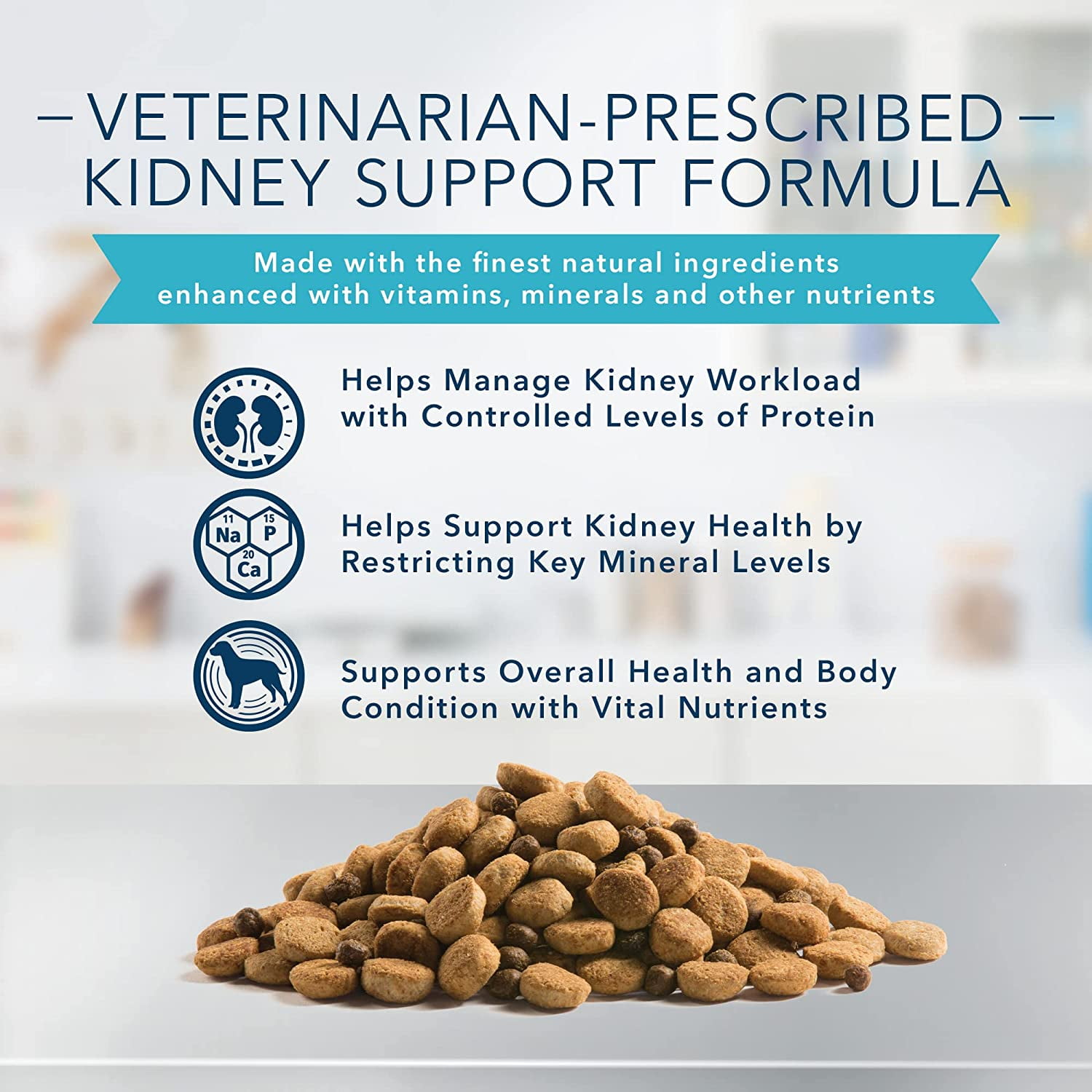 blue kidney support dog food