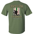 thumbnail image 3 of Fair Game Proud Veteran Desert Storm Always Remember T-Shirt-Military Green-M, 3 of 5