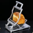 thumbnail image 4 of Manual Bread Cutter, Precise Grid Scale Lines Stainless Steel Wires Rust  Exquisite Workmanship High Strength Handheld Cheese Cutter  For Bananas, 4 of 7