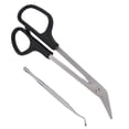 thumbnail image 4 of Long Handled Toenail Scissors, Large Nail Clippers Professional Use Oblique Mouth Design Comfortable To Use  For The Elderly For Adults, 4 of 8