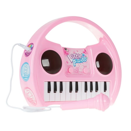 Kids Karaoke Machine with Microphone - Battery Operated Portable Singing Machine by Hey!