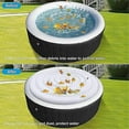 thumbnail image 2 of Housse de Spa Extérieur Imperméable avec Couvercle Rond Pliable et Poignée_Perfect Gift, 2 of 5