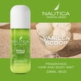 thumbnail image 5 of Nautica Coastal Crush Vanilla Scoop Body Mist, Decadent and Indulgent Gourmand Fragrance Hair & Body Mist for Women, 8oz, 5 of 8