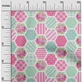 thumbnail image 2 of oneOone Rayon Mint Green Fabric Floral Fabric For Sewing Printed Craft Fabric By The Yard 56 Inch Wide-N6, 2 of 8