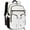 5B-white, variant on Smicure Travel Backpack for Men and Women, Water Resistant College Bookbag, Lightweight School Carry On Back Pack,black