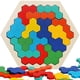 thumbnail image 2 of Rompecabezas hexagonal de madera Rompecabezas Toy Tangram Jigsaw Shape Pattern Block Color Skrtuan Skrtuan, 2 of 2