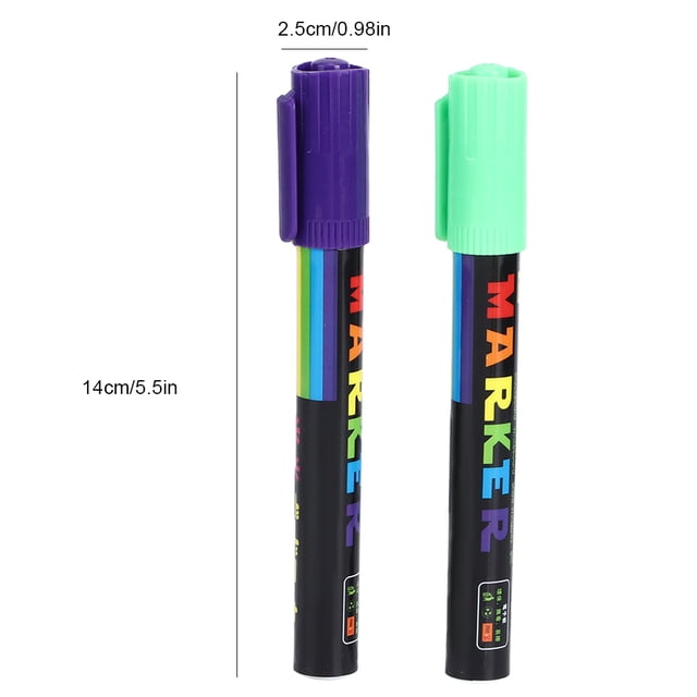 Pluma 2 Uds Plástico Respetuoso Con El Medio Ambiente Abeja Reina Marcador Pluma Herramienta Suministros De Apicultura