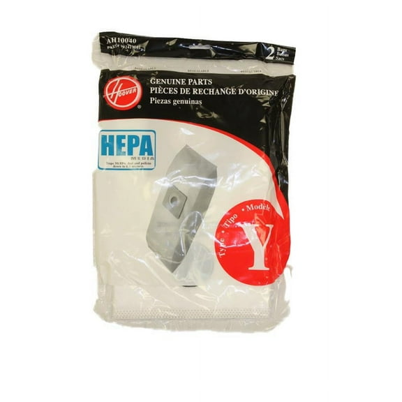 Replacement Part For Hoover WindTunnel Y HEPA Pleated Vacuum Filter Bags 4 pack AH10040 902419001