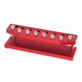 thumbnail image 2 of Screwdriver Stand 8 Holes Aluminum Alloy Tweezers Storage Rack Lightweight Portable Screwdriver Holder for Repair Shop, 2 of 5