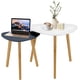 thumbnail image 1 of Conjunto de 2 Mesas de Centro Modernas y Minimalistas para Sala Recibidor o Recamara Mesa Auxiliar para Hogar Interiores y Exteriores, 1 of 6