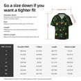 thumbnail image 6 of Uemuo St. Patrick's Day8 Pattern Cotton Linen Short Sleeve Shirts,Casual Lightweight Button Down Shirts,Vacation Beach Summer Tops-Small, 6 of 7