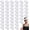 White, variant on 50 count Hair Headbands Bulk for Women Non Slip Stretchy Soft Elastic Wrap for Yoga DIY Team Gifts (White)