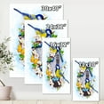 thumbnail image 4 of Designart ' Two Tit Birds Sitting Near The Nest With Eggs and White Flowers I ' Traditional Canvas Wall Art Print, 4 of 4