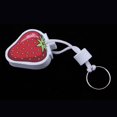 thumbnail image 2 of koolsoo Yachting Sailing Boating Floating Key Key Holder with Lanyard - Various Strawberry, 2 of 9
