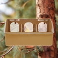 thumbnail image 4 of 2pcs Cage Pigeon Feeding Container Bird Feeder Parrot Food Water Bowl Pigeon Cage Feeding Tool, 4 of 8