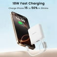 thumbnail image 4 of TEMOGU-Compact Portable Charger, Fast Charging 22.5W Slim Power Bank 10000mAh with Built-in Cables, LED Display USB-C Mini Battery Pack Travel Essential, Compatible with iPhone, Samsung,Android, 4 of 4