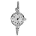 thumbnail image 1 of Reloj de pulsera de lujo para mujer, elegante y de negocios, con brazalete y diseño de cuarzo (blanco), 1 of 7