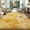 yellow, variant on Tuzlier 4x6 Black Area Rugs for Living Room, Tie Dye Soft Fluffy Bedside Rug for Bedroom Kids Room Home Decor