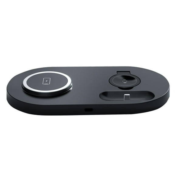 Wireless Charging Station, Wireless Charging Station 3 in 1 Charging Station for Multiple Devices 15W Wireless Charger Stand Ios