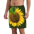 thumbnail image 2 of Goofa Sunflower3 Printed Mens Swim Trunks Summer Quick Dry Short Beach Swimwear Bathing Suits-X-Large, 2 of 9