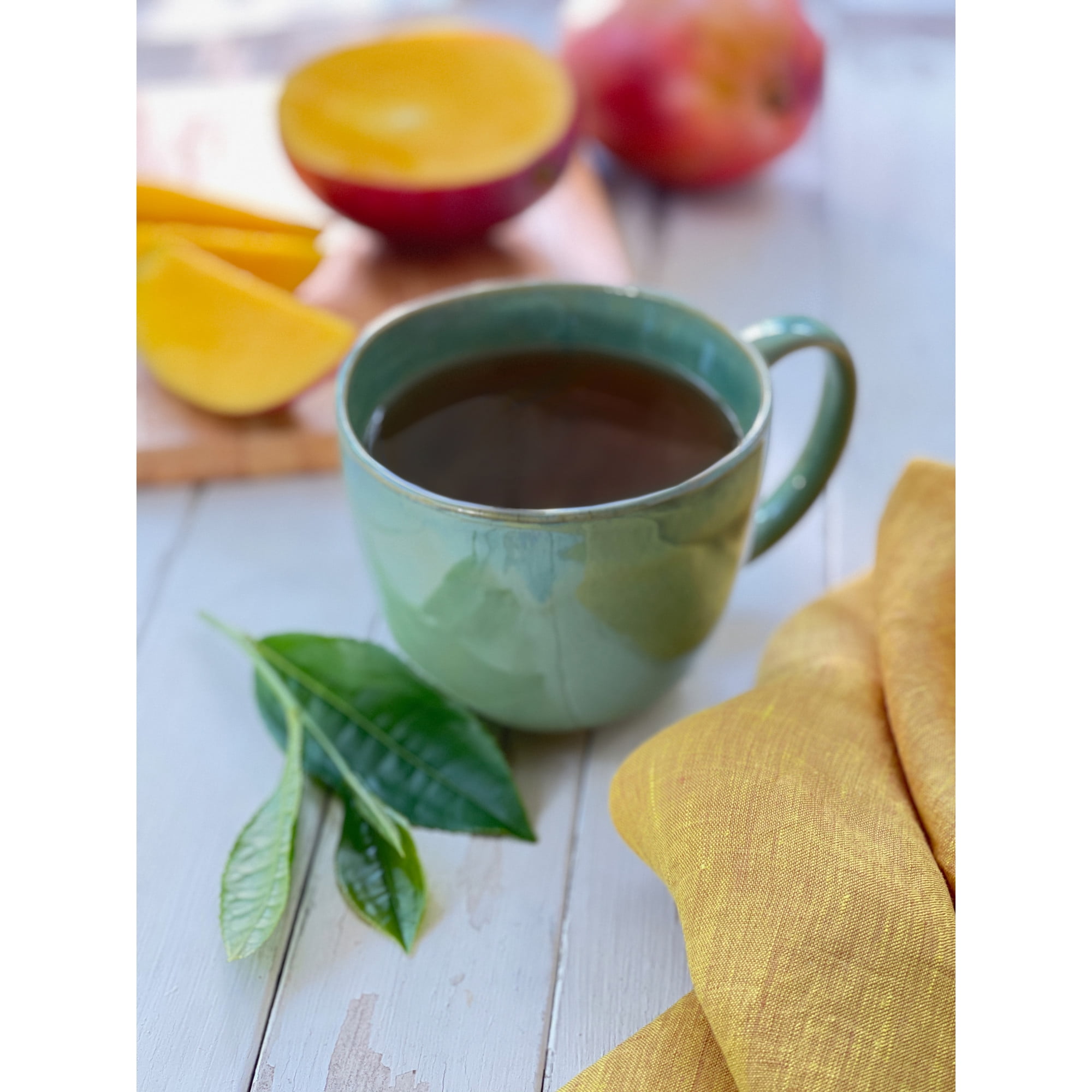 (4 pack) Bigelow Green Tea with Mango, Tea Bags, 20 Count