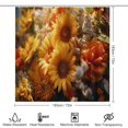 thumbnail image 2 of Sunflower 4 Piece Shower Curtain Sets, with Non-Slip Rugs, Toilet Lid Cover And Bath Mat, for Bathroom Decor Set, 2 of 8