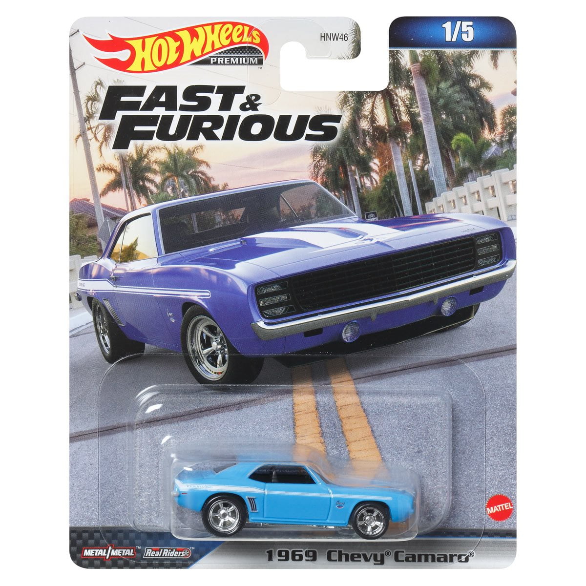 Hot Wheels 2023 Premium Fast & Furious Set of 5, 1/64 Diecast