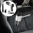 thumbnail image 4 of Mini Aspiradora de Coche Alta Potencia Inalámbrica Carga USB Succión Fuerte Compacta Mini Aspiradora de Mano para Pelo de Mascotas Limpieza Diaria blanco Macarena Aspiradora de coche, 4 of 8
