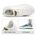 thumbnail image 5 of Decould sylf Walking Shoes for Women Breathable Non Slip Athletic Sneakers Casual Lace Up Running Shoes, 5 of 8