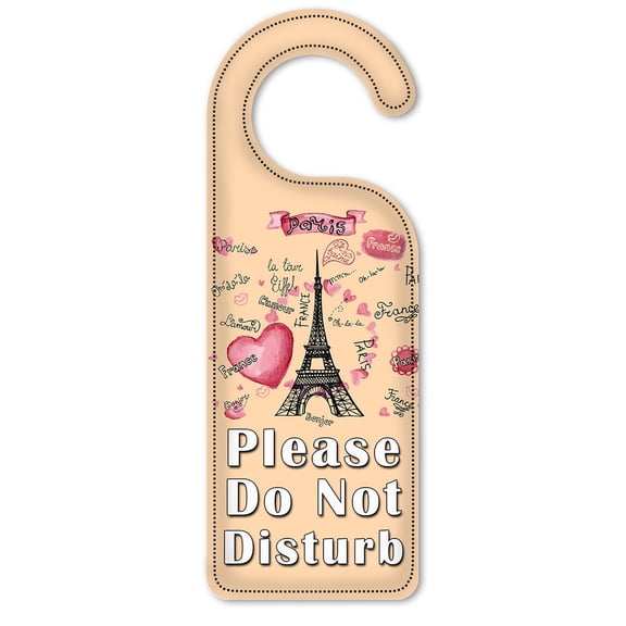Do Not Disturb Door Knob Hanger Sign - Paris, France