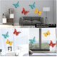 thumbnail image 4 of Juego de 3 decoraciones de metal con forma de mariposa para colgar en la pared, para exteriores, jardín, cerca, baño, sala de estar, dormitorio, porche, patio, 4 of 5