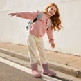 thumbnail image 5 of DREAM PAIRS Kids' Winter Boots Boys' Girls' Mid-Calf Snow Boots with Cozy Lining Pull-On Design and Non-Slip Outsole, 5 of 6