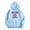 Sky Blue, variant on Wang6 "New York"Graphic Hoodies for Womens Plus Size Letter Printed Hooded Sweatshirts Trendy Drawstrings Long Sleeve V Neck Loose Fit Tops with Pockets Sky Blue XL