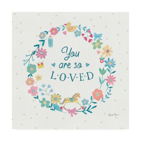 Trademark Fine Art 'Happy Baby VIII' Canvas Art by Farida Zaman