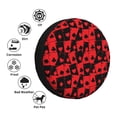 thumbnail image 4 of Susaid Playing Cards Print Tire Covers,Waterproof Anti-UV Snow Sun Rain Tire Covers for RV,Truck, SUV, Trailer, Camper-14 inch, 4 of 6
