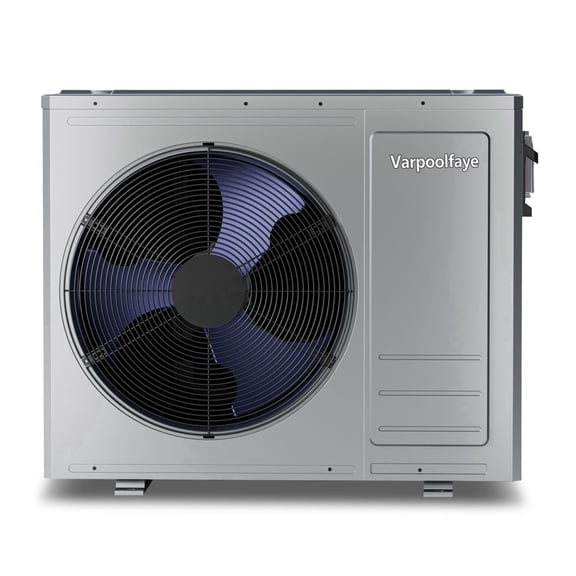 Electric Pool Heat Pump, 35,100 BTU Pool Heater, 10000 Gallons, WiFi Control, Titanium Heat Exchanger, Smart Inverter, for Above Ground and Inground Pools, 220V