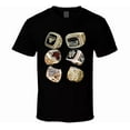 thumbnail image 1 of Michael Jordan Six Anneaux Chicago Basketball Dynasty Legend T-Shirt-3TG, 1 of 2