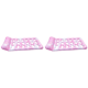 thumbnail image 1 of Cama flotante inflable con colchón de aire de PVC para el reposacabezas para Lake Beach Pink, 1 of 5