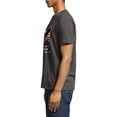 thumbnail image 2 of 250th Anniversary USA Patriotic Brown Graphic T Shirts for Men, 1776-2026 Flag Short Sleeve Tee with Exquisite Heat Transfer Print - L, 2 of 2