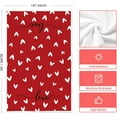 thumbnail image 3 of Red Love Heart Valentine''s Day Kitchen Towels Dish Towels, 18x26 Inch Wedding Farmhouse Decoration Hand Towels Set of 2, 3 of 6