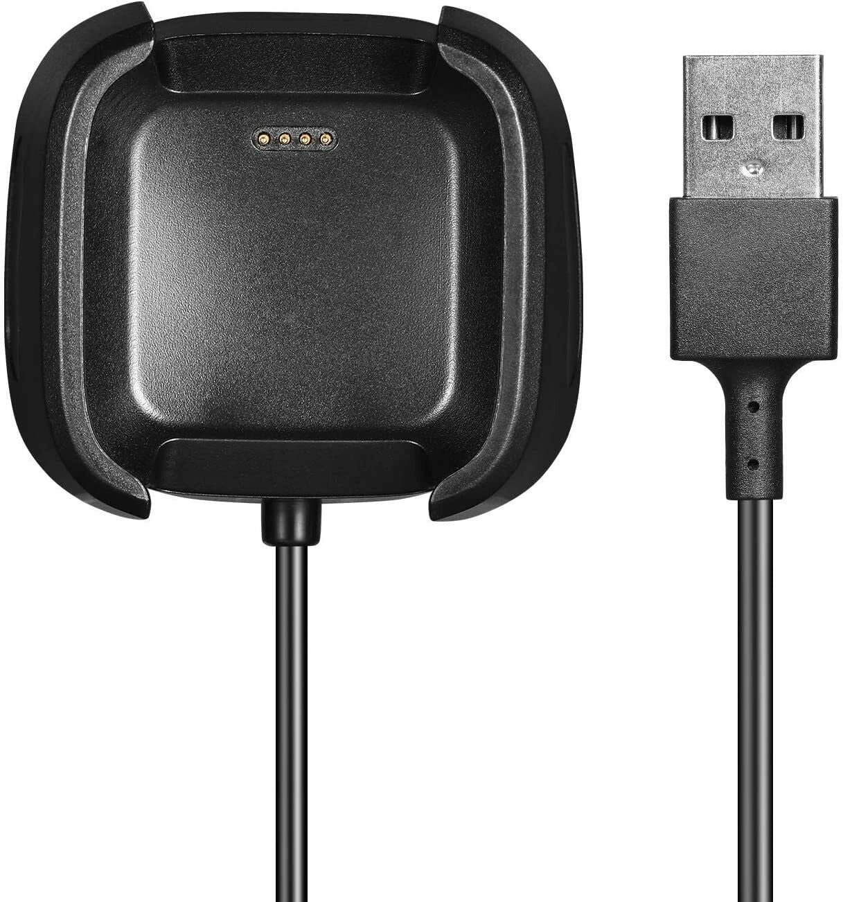 Versa Lite USB Charging Cable Power Cradle Dock Case Charger For Fitbit Versa 