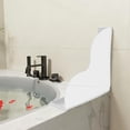 thumbnail image 6 of Tucknest Bathtub Splash Guard, Flexible Silicone Shower Water Baffle with Strong Suction Cups, No Adhesive Tub Splash Guard for Bathroom Corner, Blue, 6 of 7