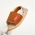 thumbnail image 4 of Lilgiuy Baby Infant Kids Girl Soft Sole Crib Toddler Newborn Shoes Princess Sandals Brown0-3 Months Winter Fashion 2022, 4 of 5
