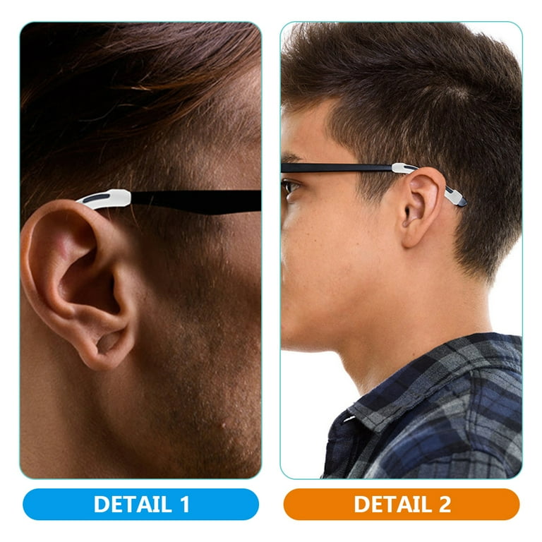 10 Pairs of Glasses Anti Slip Ear Socks Silicone Eyeglass Ear Cushions Glasses Ear Cushions Eyeglasses Grips