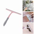 thumbnail image 2 of Multi-purpose Silicone Scraping Washing Wiper Household Window Bathroom Kitchen Glass Cleaning Tool Floor Surface Small Wiper Rice White, 2 of 6