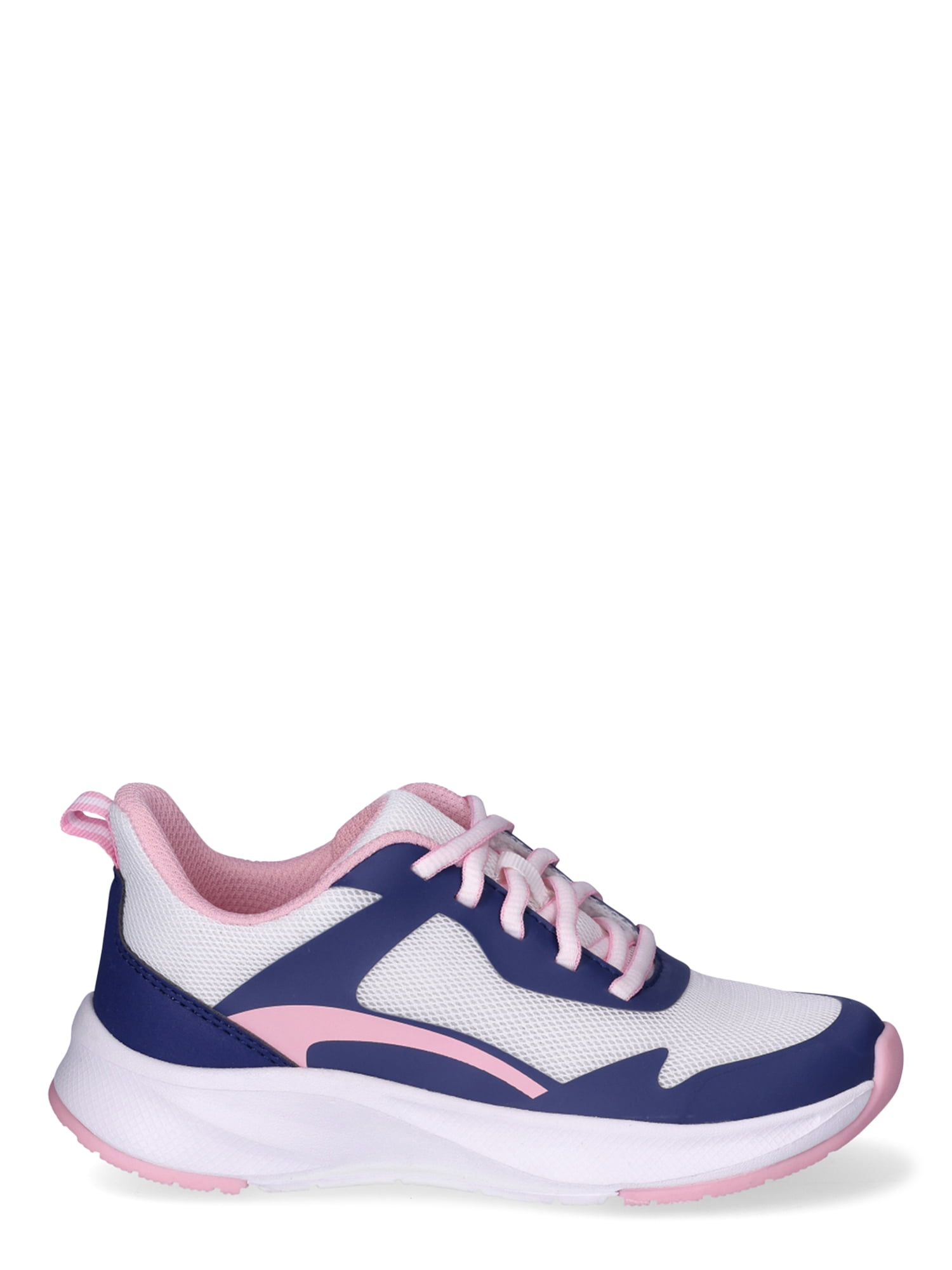Athletic Works Little Girl & Big Girl Mesh Jogger Lace Up Sneakers